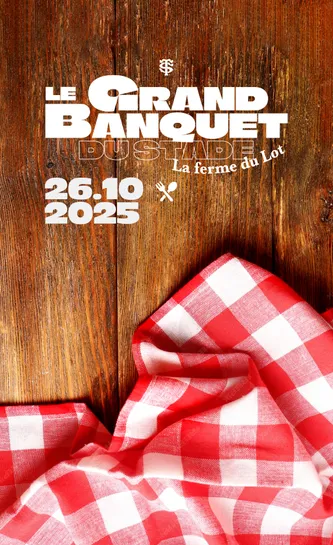 Affiche du Grand Banquet au Stade Toulousain