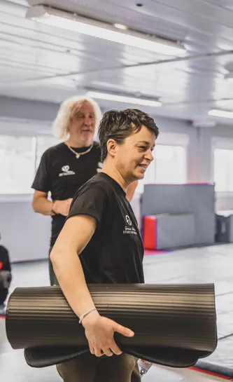 Séance de thérapie sportive 