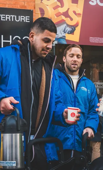 Maraude avec le Secours Catholique