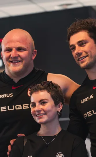 Joel Merkler et Pierre-Louis Barassi à la journée Sport &amp; Cancer 25/26