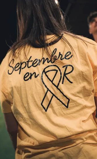 t-shirt septembre en or