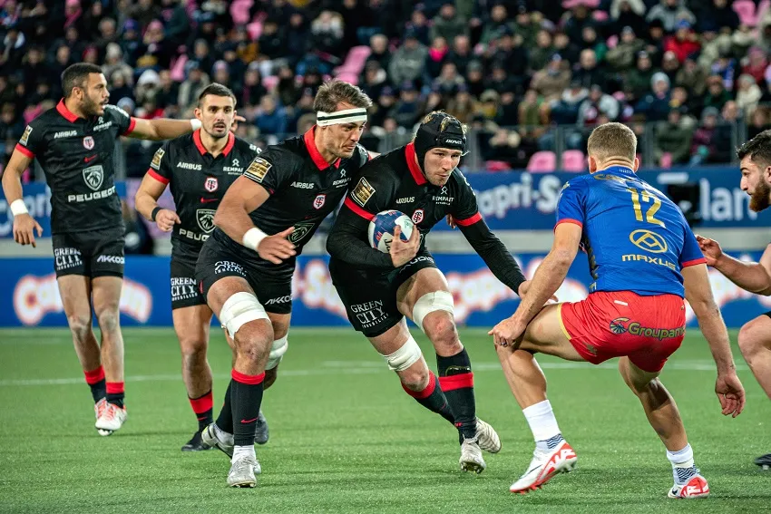 Alban Placines, match Stade Français Paris vs. Stade Toulousain, saison 2023/2024