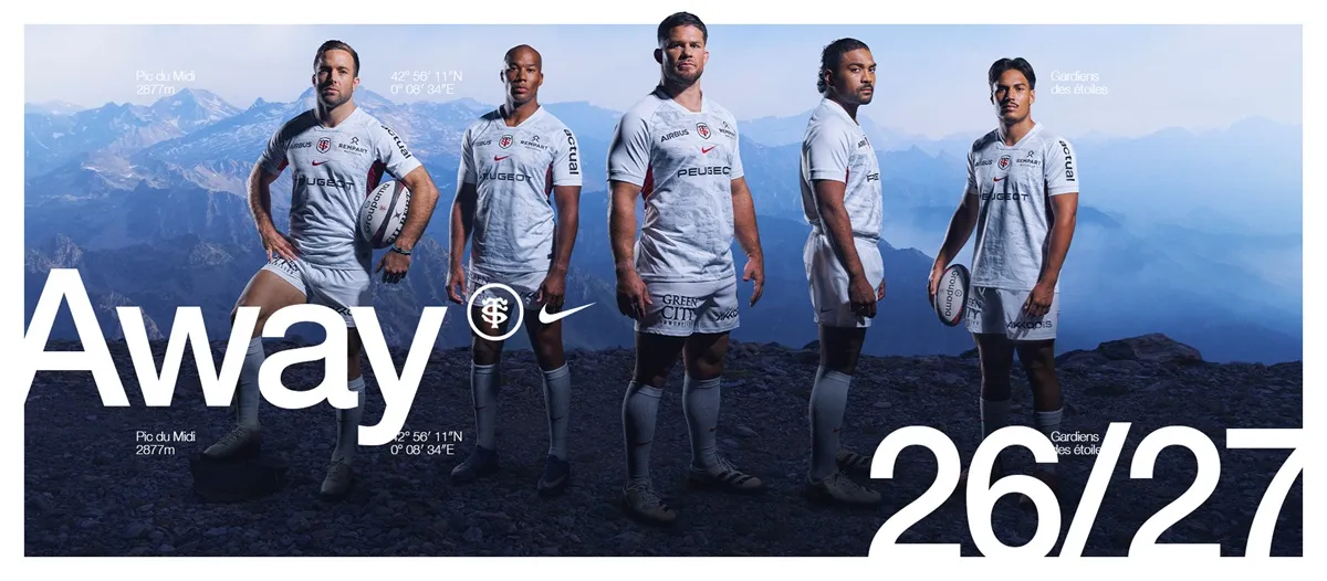 Maillot away Stade Toulousain 26-27